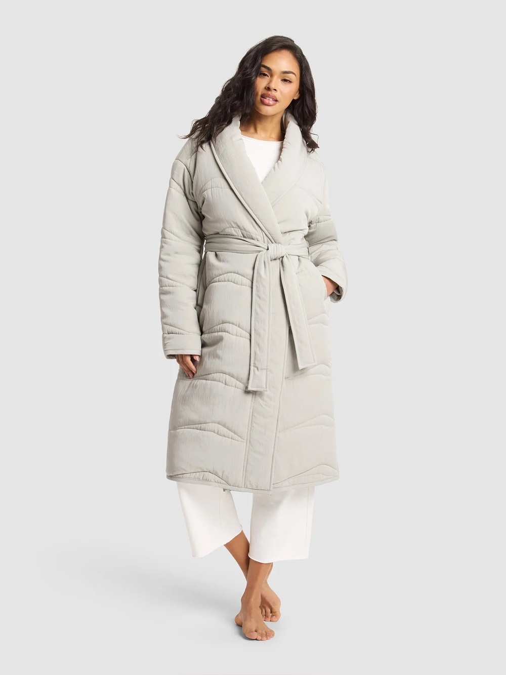Cozy Earth | Women's Quilted House Coat